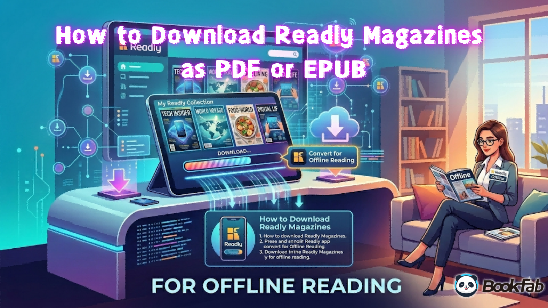 How to Download Readly Magazines as PDF or EPUB for Offline Reading