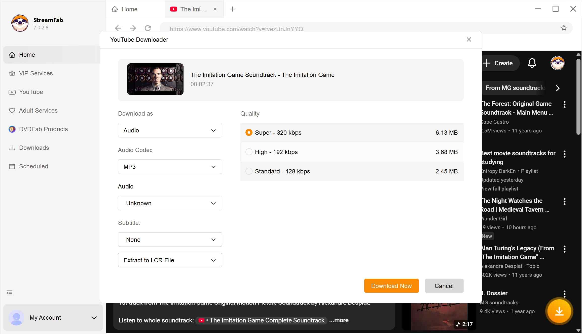find, play and customize the video status