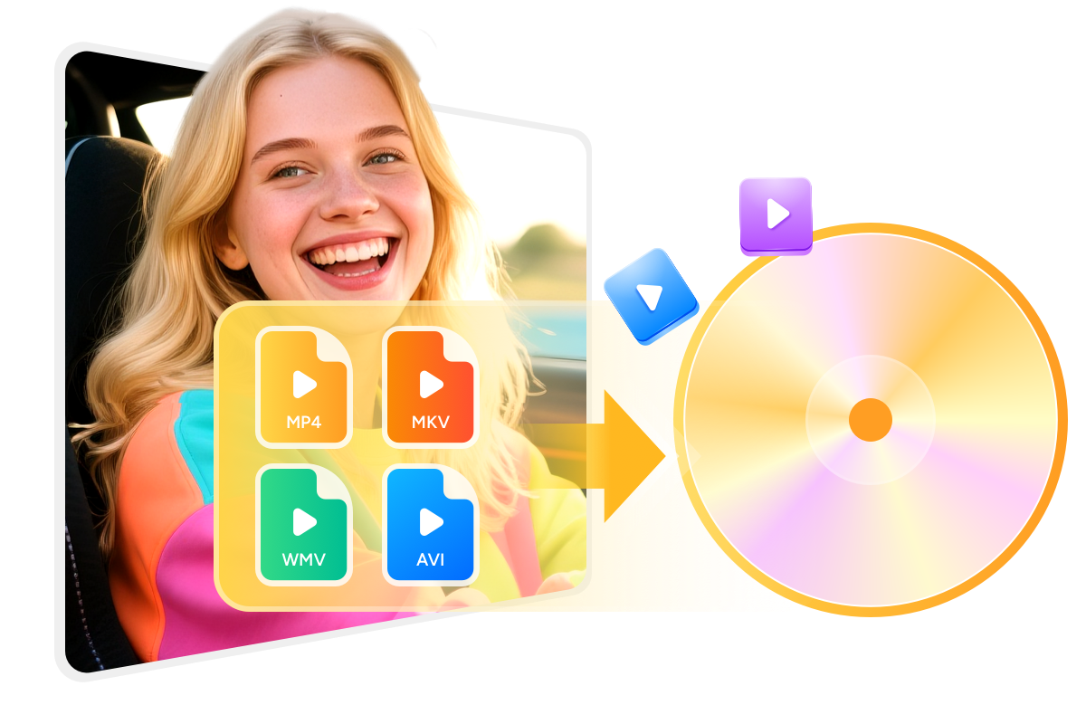 Burn Any Video to DVD/Blu-ray/UHD