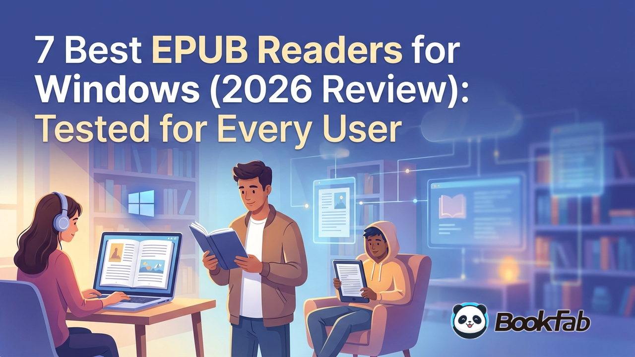 7 Best EPUB Readers for Windows (2026 Review): Tested for Every User