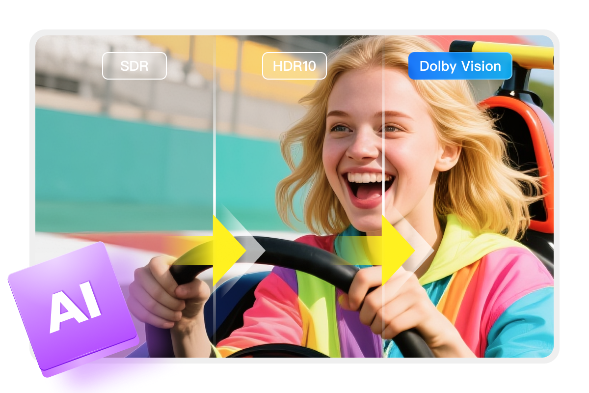 convert SDR to HDR/Dolby Vision