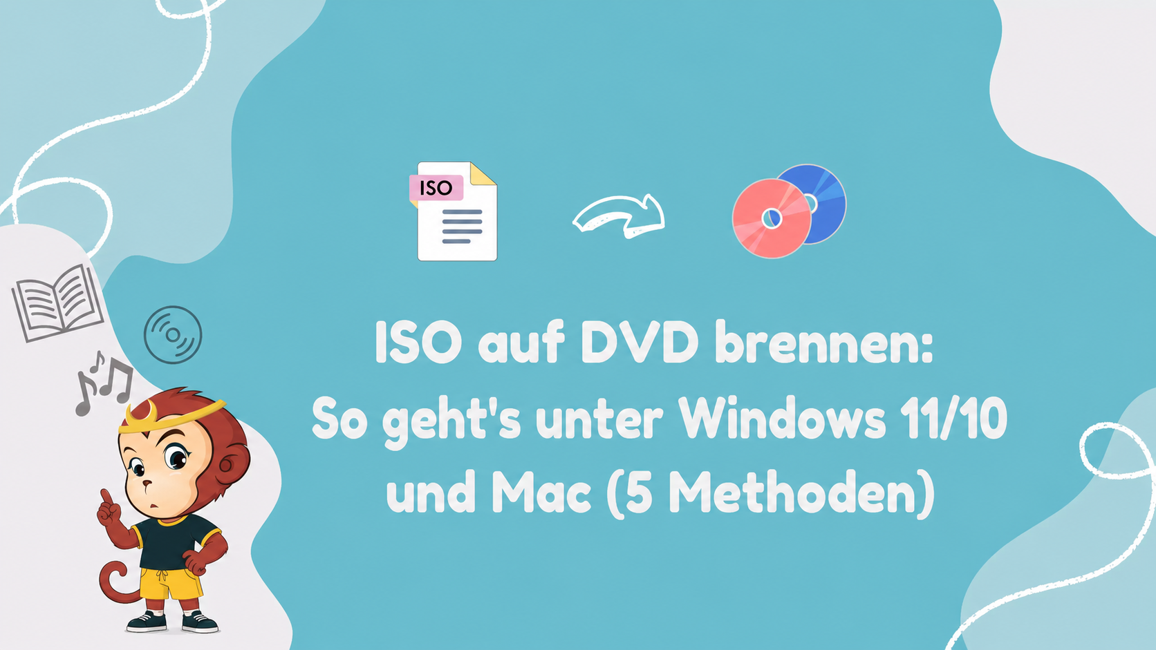 ISO auf DVD brennen: So geht's unter Windows 11/10 und Mac (5 Methoden)