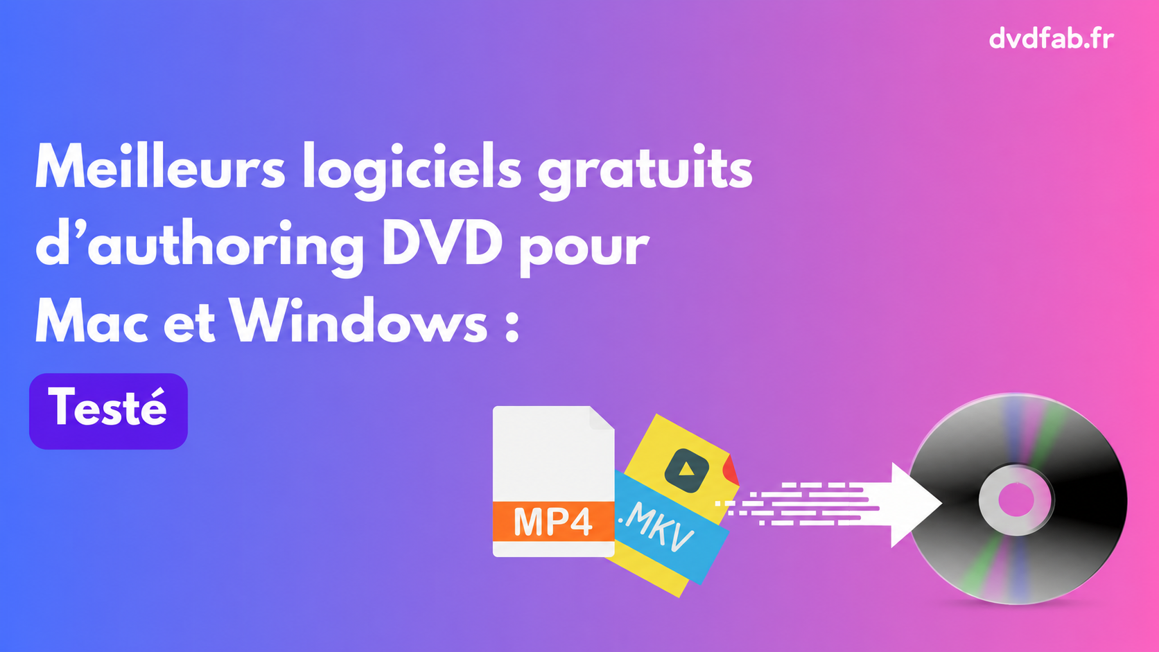 Logiciel de création de DVD