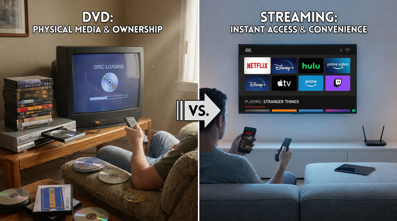 DVD vs Streaming: The Trade-Offs