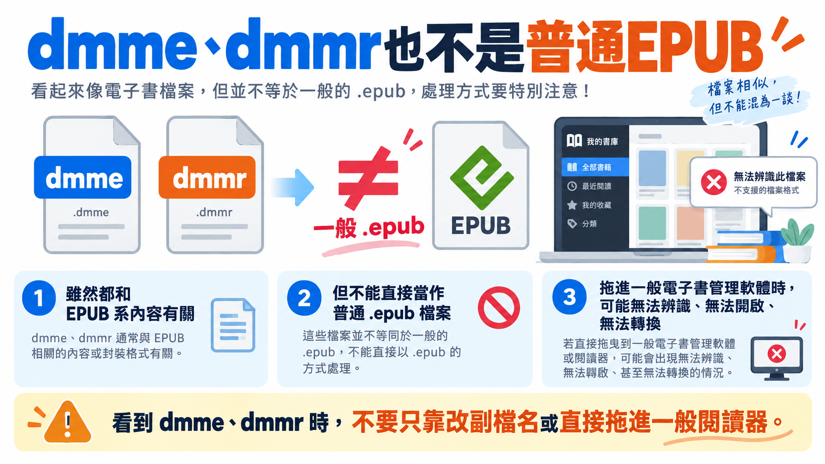 dmme、dmmr也不是普通EPUB