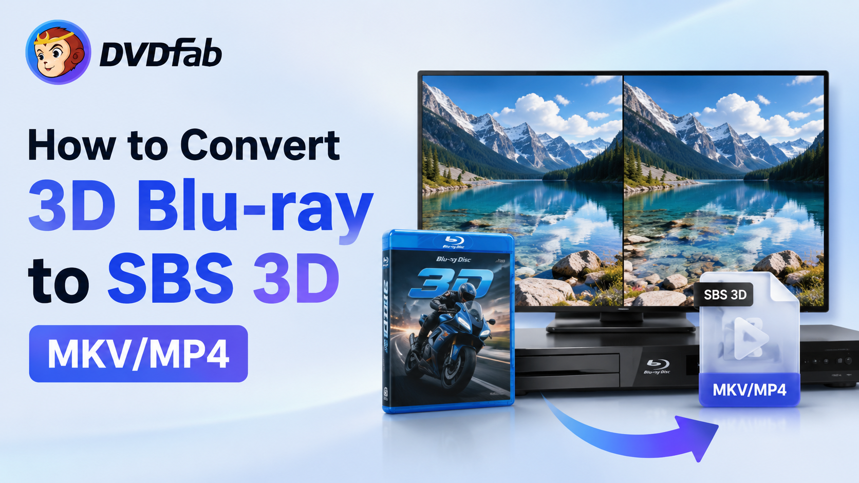 How to Convert 3D Blu-ray to SBS 3D MKV/MP4: Detailed Guide in 2026