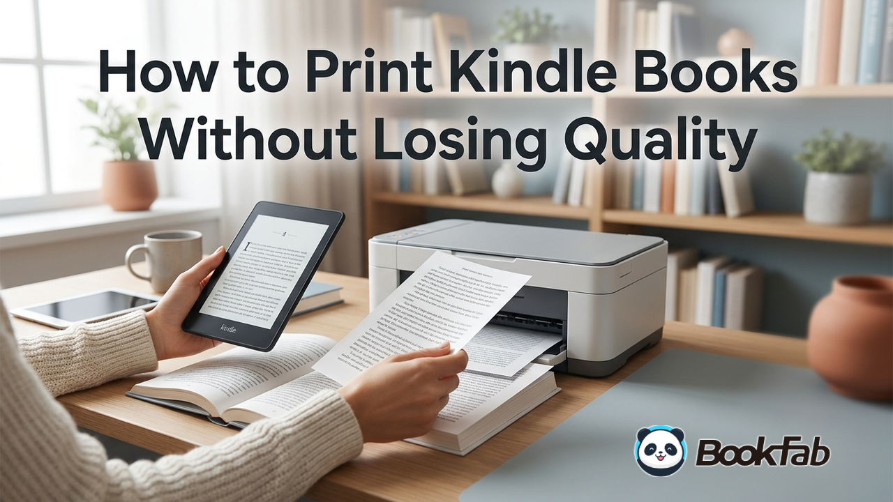 How to Print Kindle Books Without Losing Quality