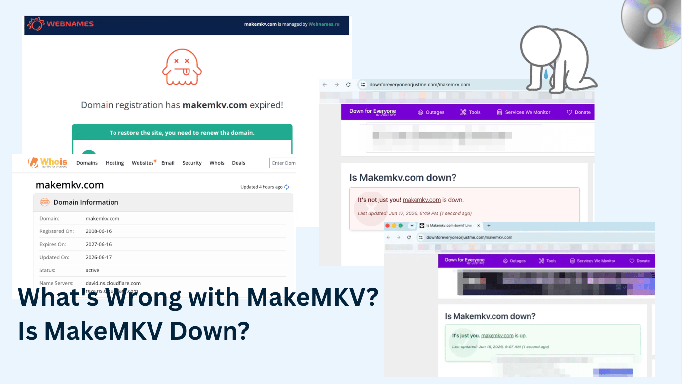 is makemkv down