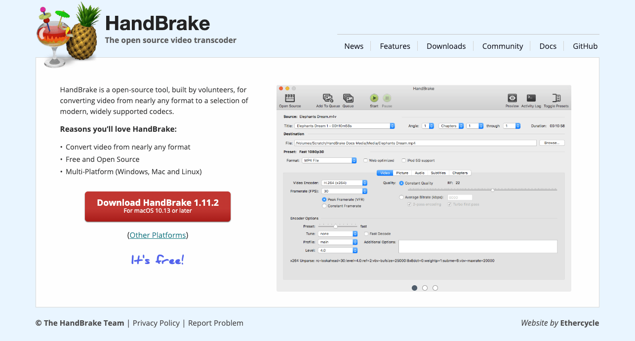 How to Enable Web Optimized in HandBrake