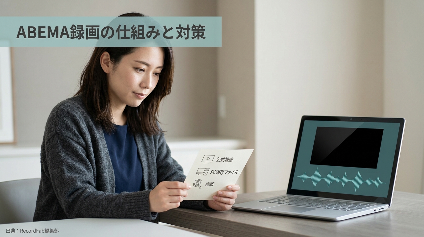 ABEMAをPC・スマホで録画するときの方法と注意点