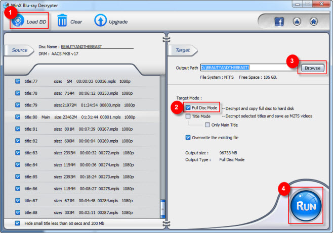 How to Decrypt Blu-ray Using WinX Blu-ray Decrypter