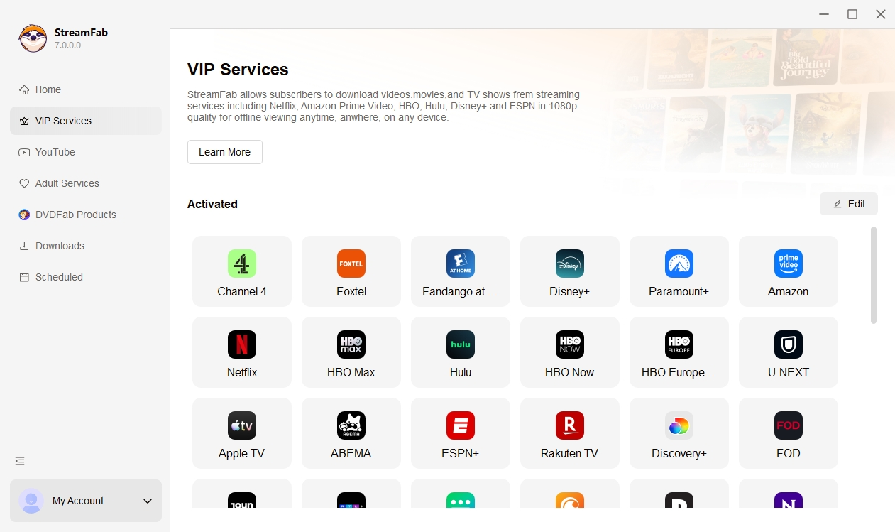 運行Channel 4下載程式