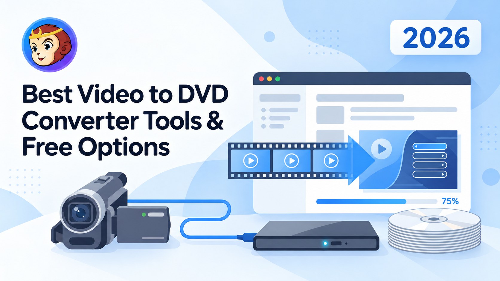 Convert Video to DVD: 5 Free & Paid Video to DVD Converters [2026]