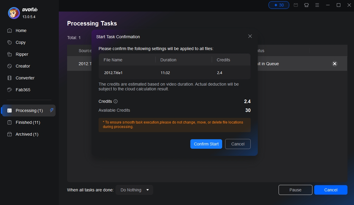 Generate subtitles with DVDFab Subtitle Generator AI