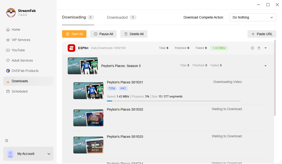 télécharger des vidéos espn