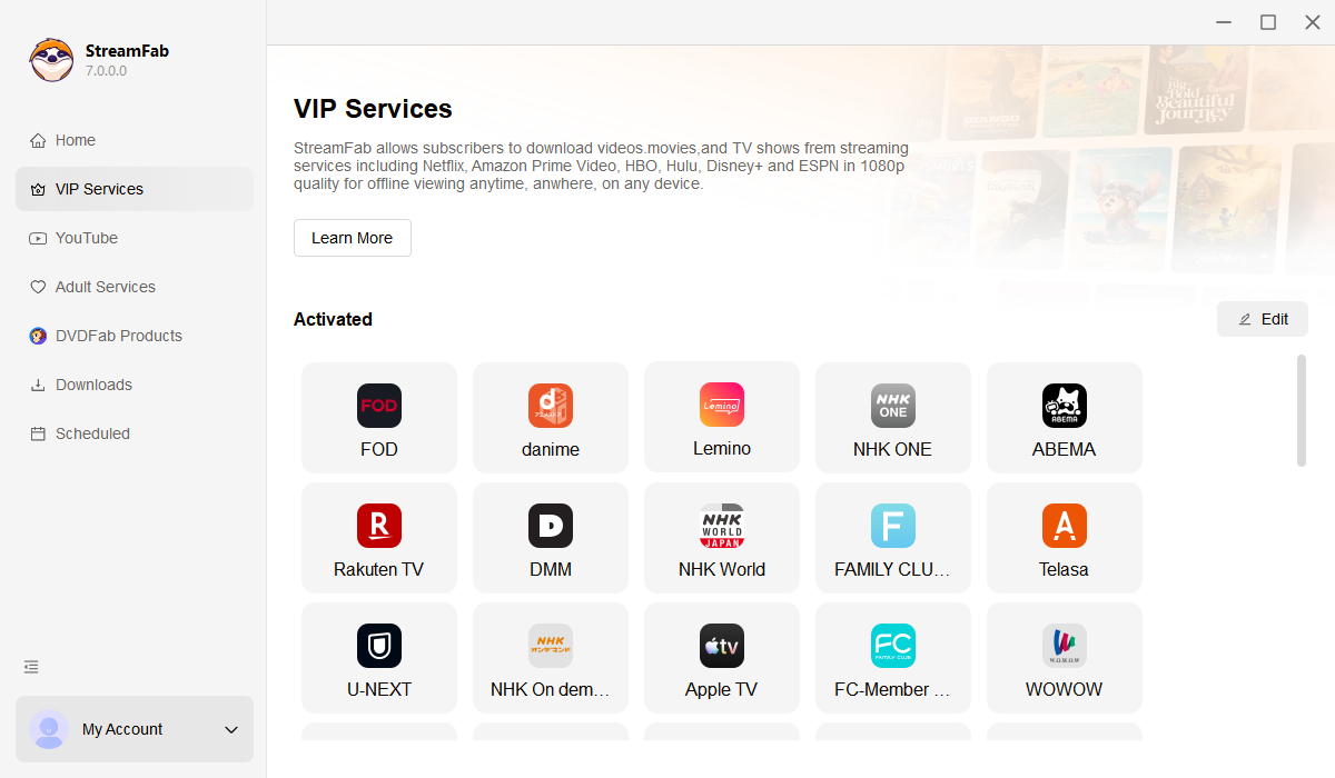 how to download fc videos with streamfab step 1