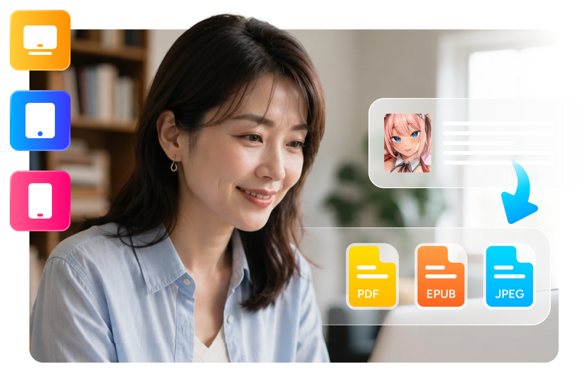 line manga in pdf epub oder jpeg konvertieren