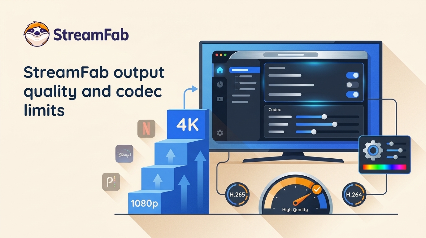 StreamFab Output Quality: Real 4K, 1080p Limits, and Codecs (2026)