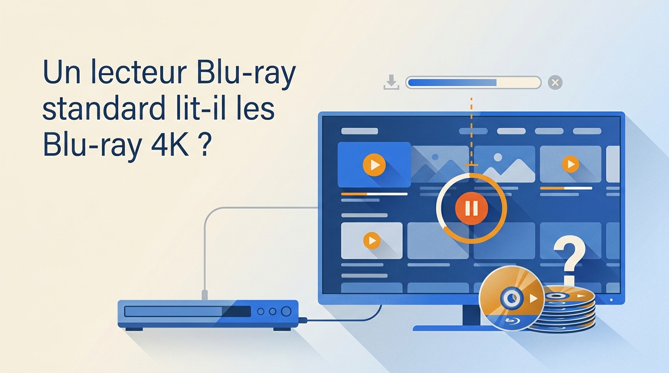 Un lecteur Blu-ray standard lit-il les Blu-ray 4K ?