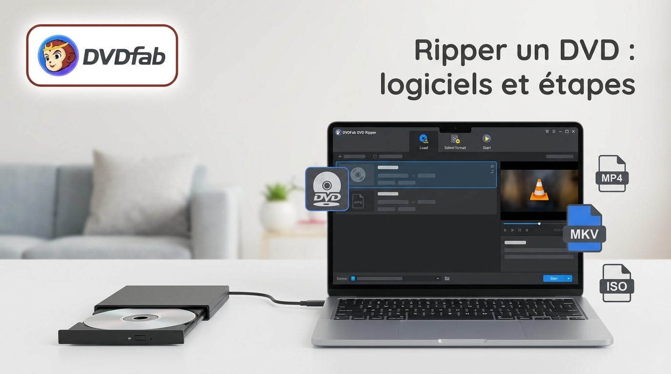 Ripper un DVD : 6 logiciels, formats et étapes clés