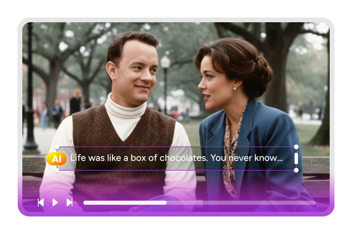 generate high-quality subtitles for video playback