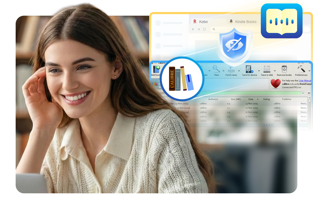 Amazonと直接通信せずにKindle電子書籍を解除