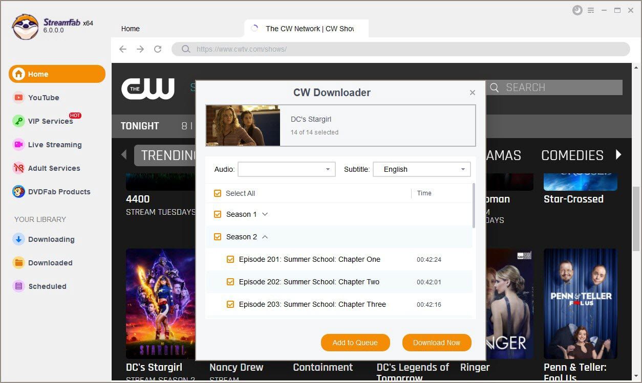 lire des vidéos cw