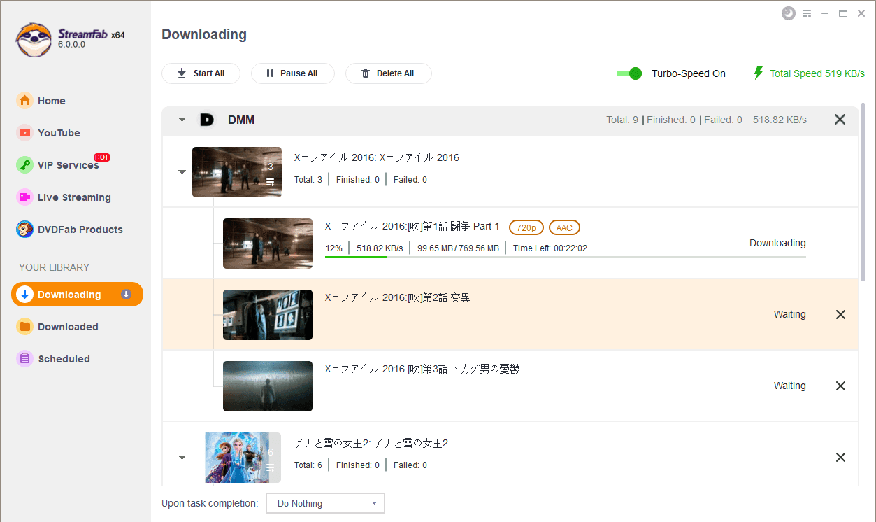 dmm videos downlaoden