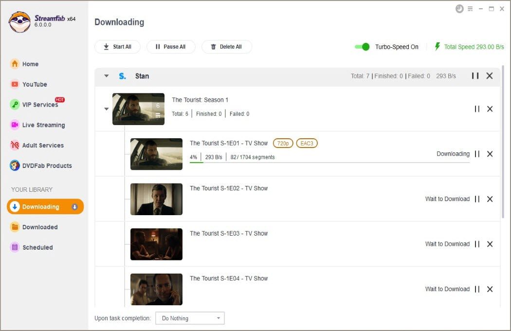 download stan videos