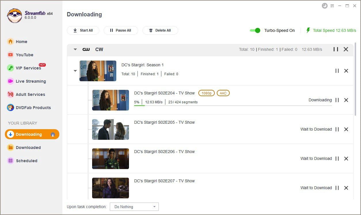 télécharger des vidéos cw