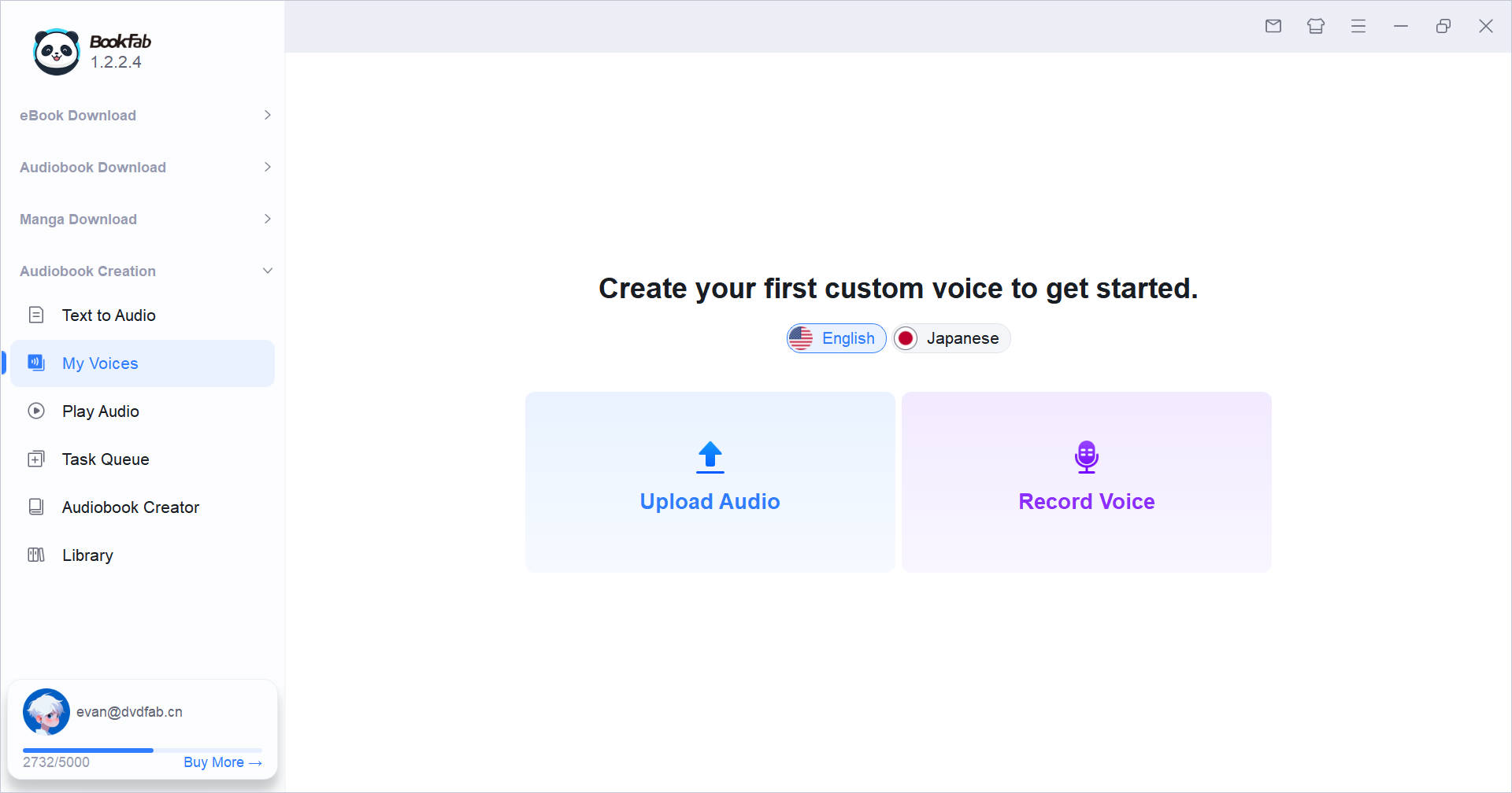 Sélectionnez la méthode de clonage