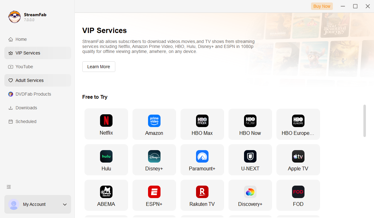 運行HBO Max下載程式