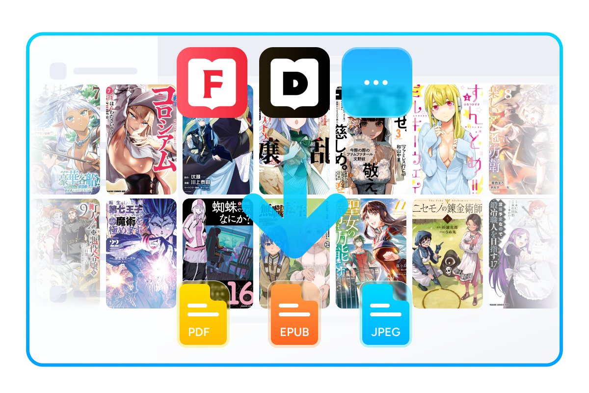 Download and Convert High-Res Manga for Limitless Reading