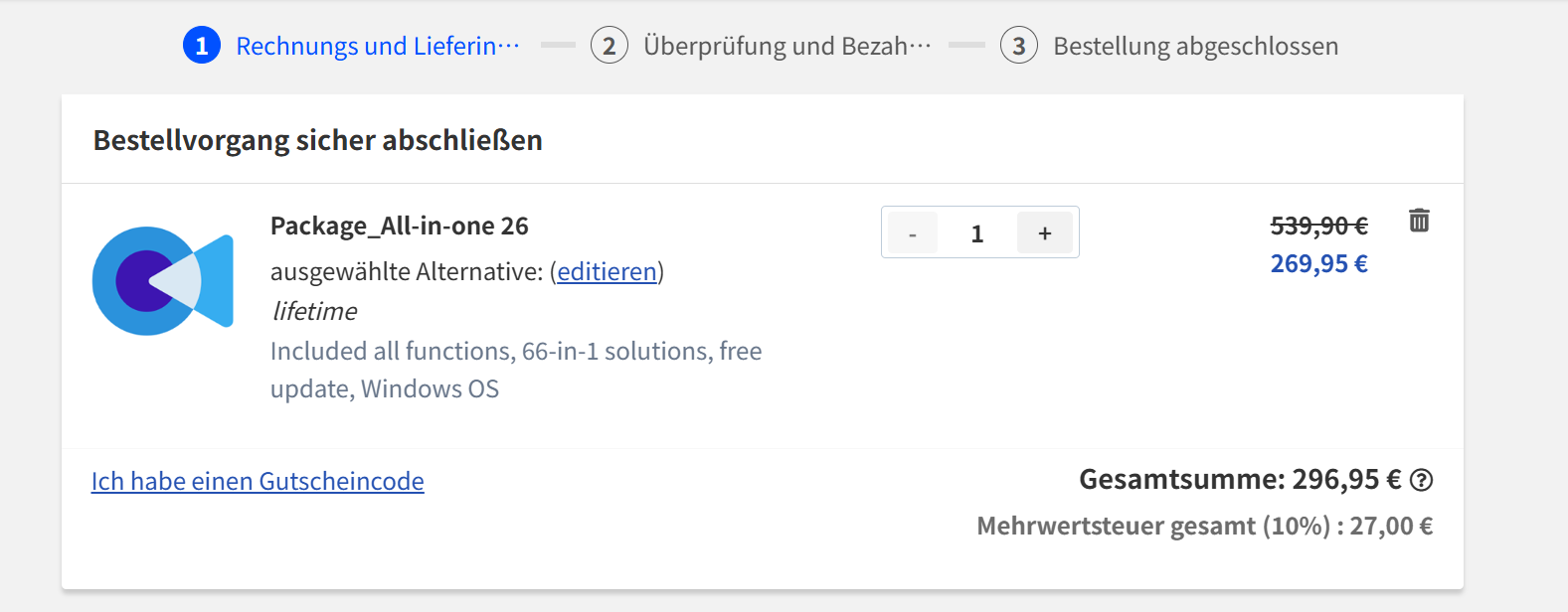 CleverGet All-In-One 26 Preis und Lizenz