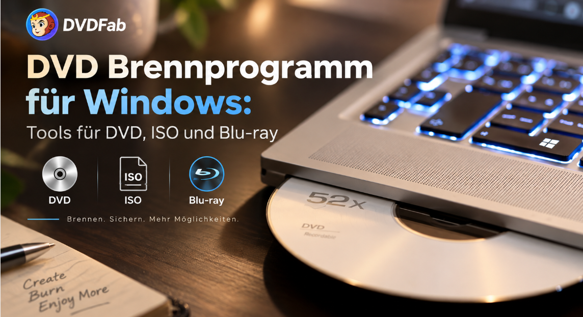 DVD Brennprogramm für Windows 10: Tools für DVD, ISO und Blu-ray