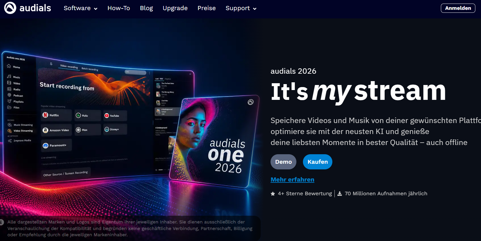 beste netflix downloader: Audials one