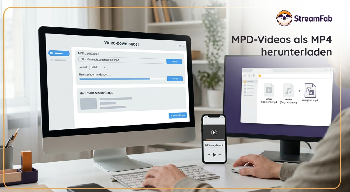 MPD Video herunterladen und als lokale Datei speichern