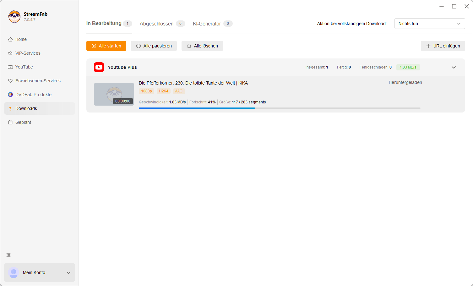 KiKA Video in StreamFab analysieren und herunterladen-2
