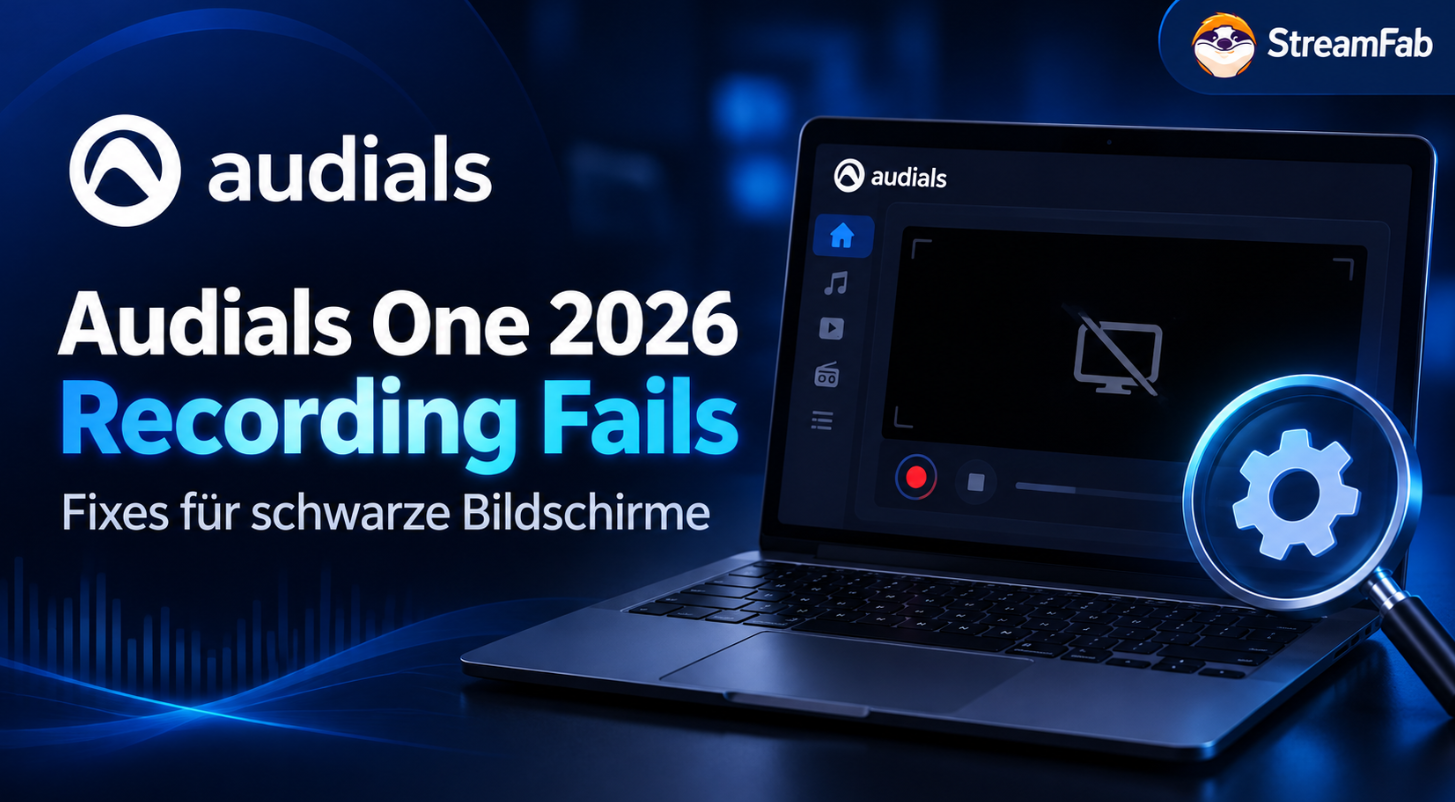 Audials One 2026 Recording Fails: Tiefen-Diagnose & Fixes für schwarze Bildschirme