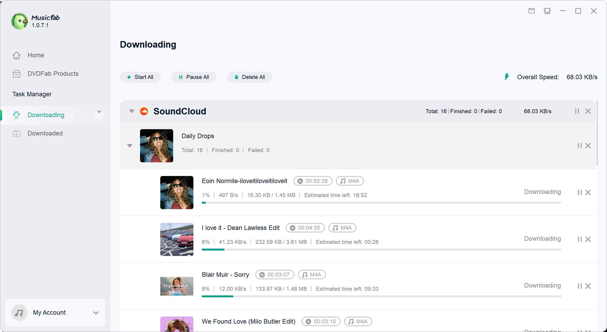 use musicfab soundcloud converter step 4