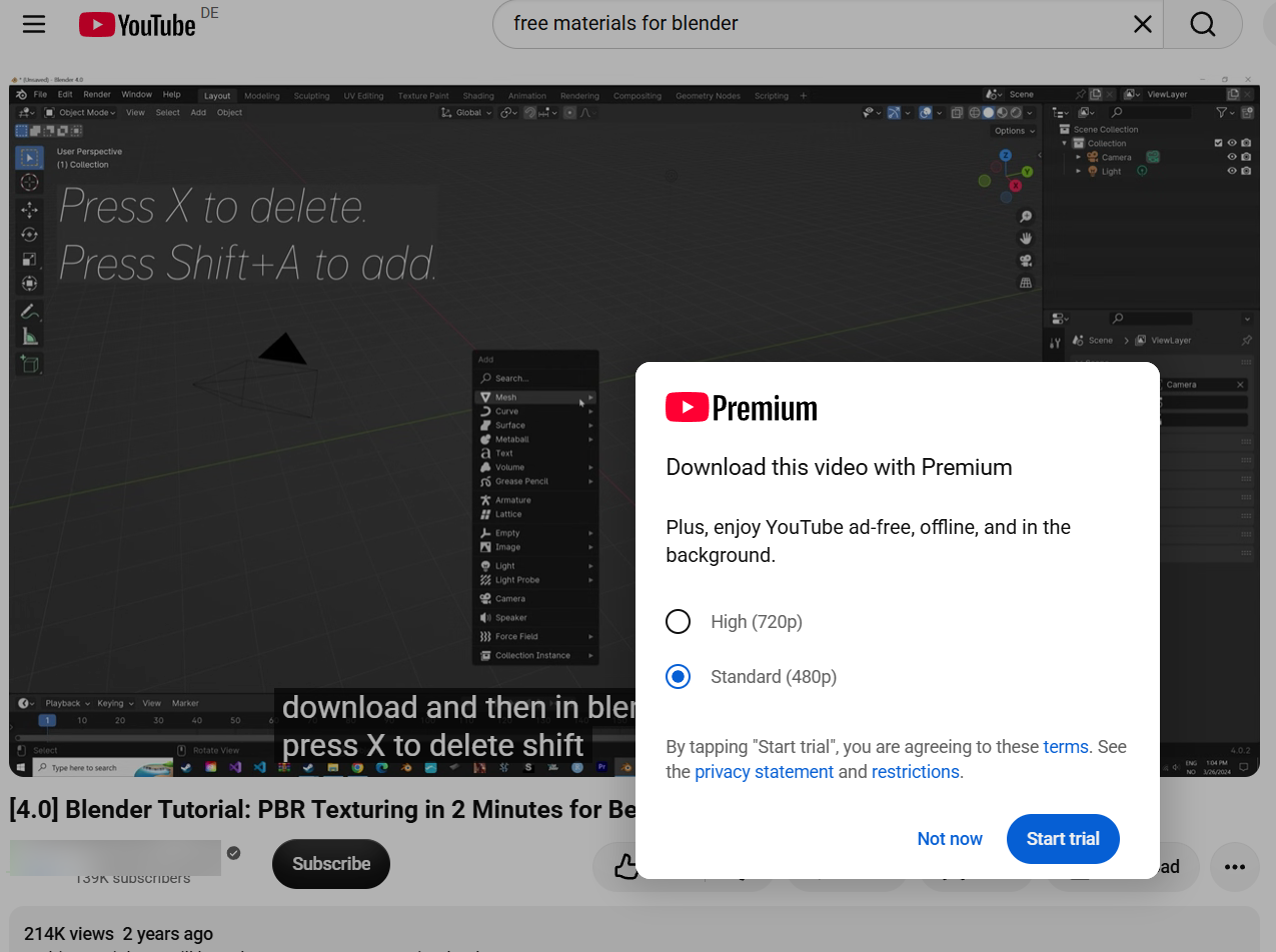 YouTube Premium auf dem Mac nutzen