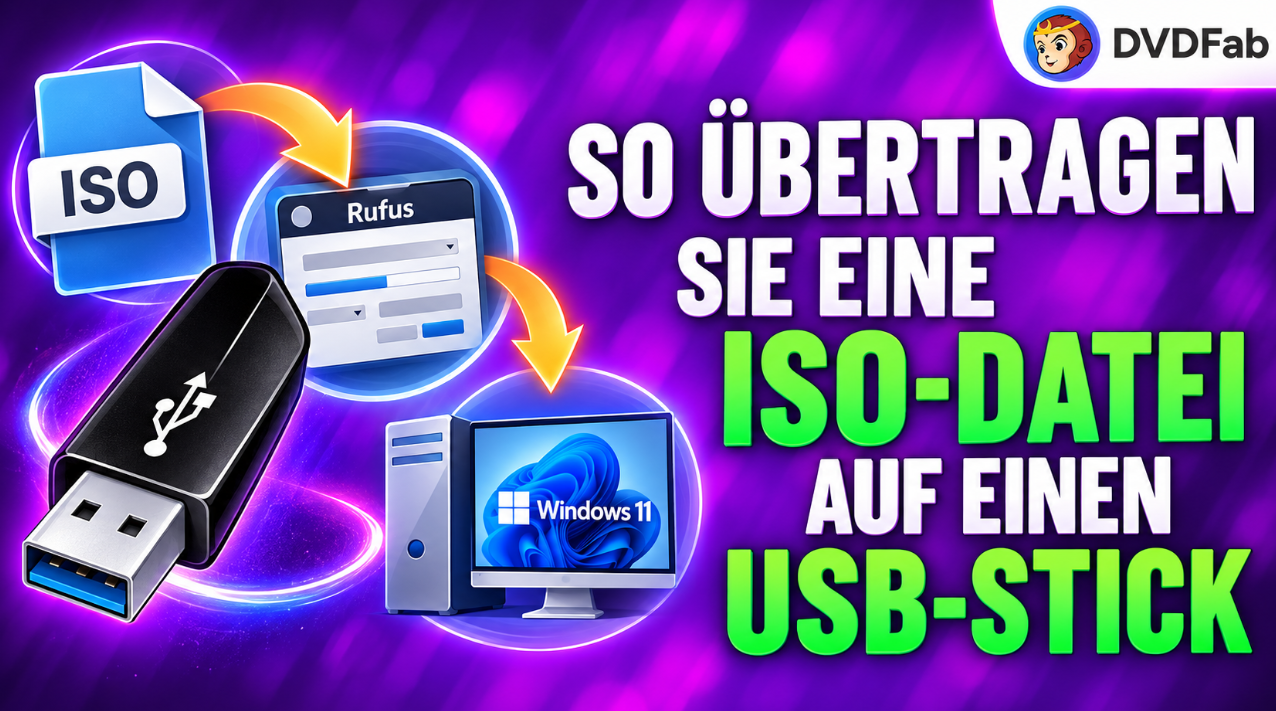 ISO to USB: ISO auf USB-Stick brennen und bootfähig machen
