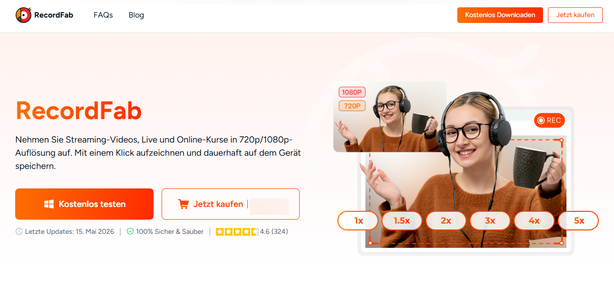 RecordFab: Programmstart für kurze Joyn-Aufnahmen