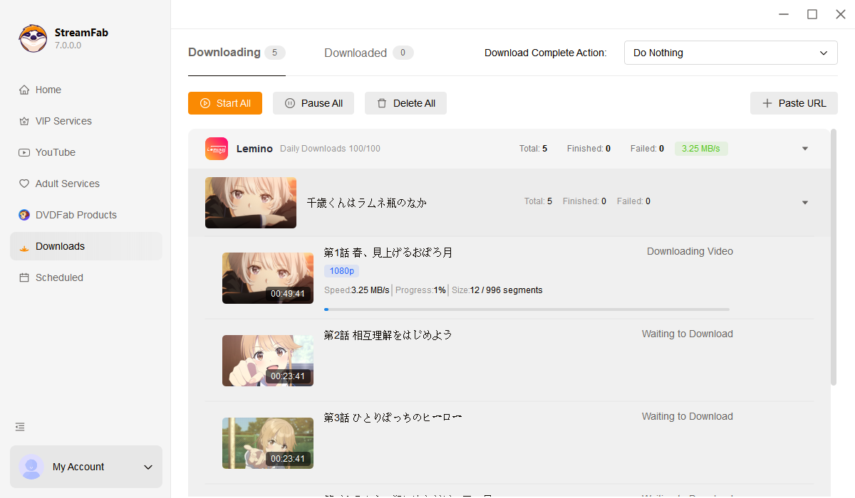 télécharger des vidéos dtv