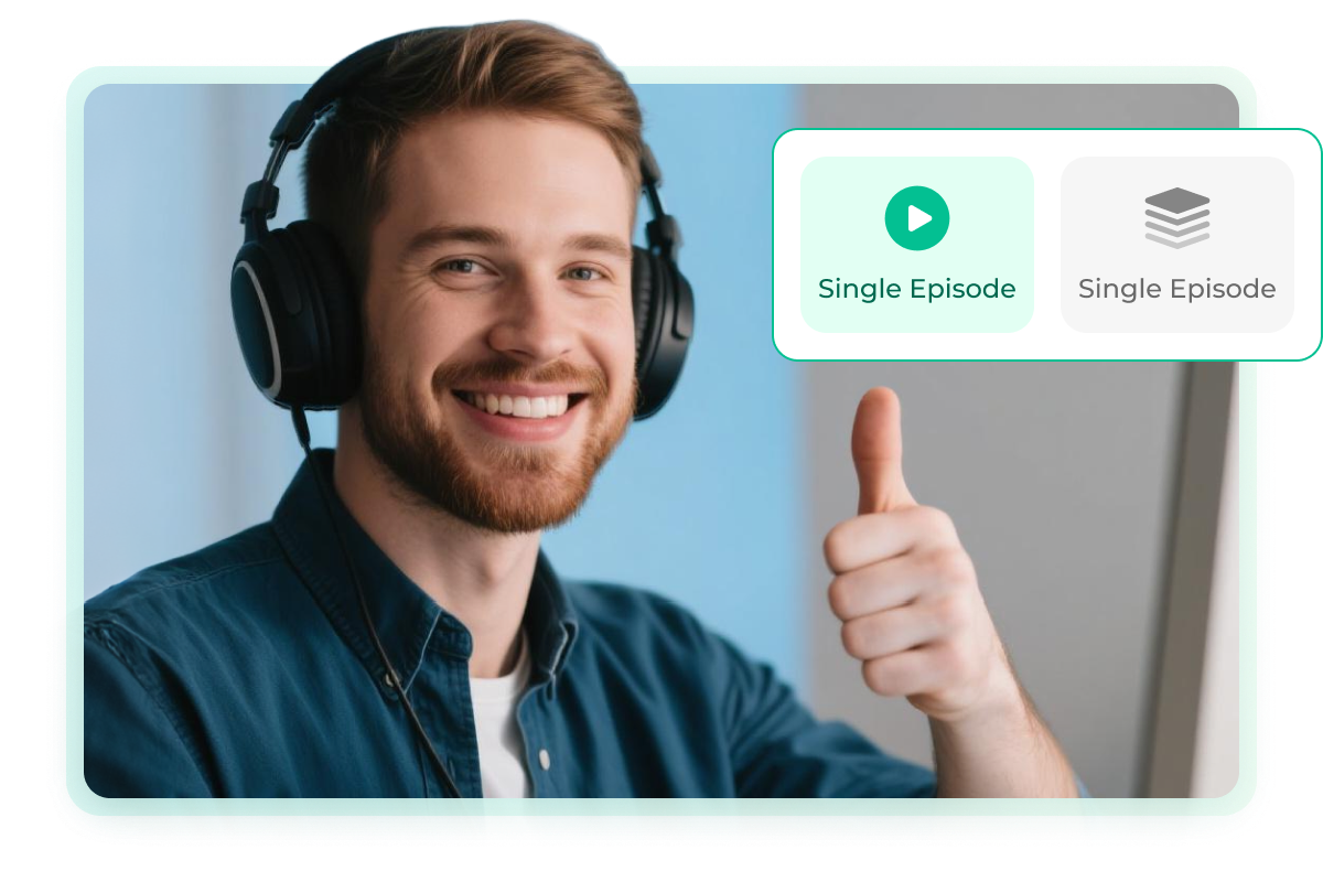 Téléchargez un épisode ou une émission complète