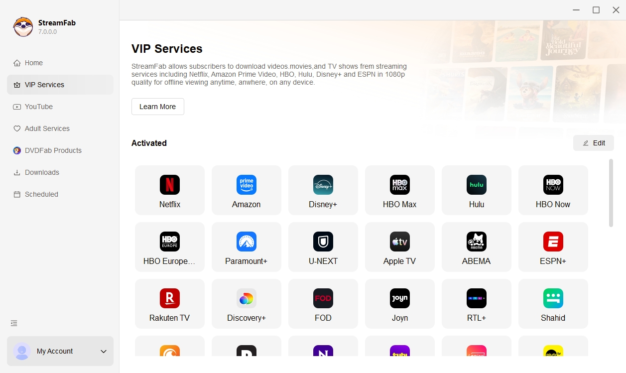 運行StreamFab Netflix Downloader