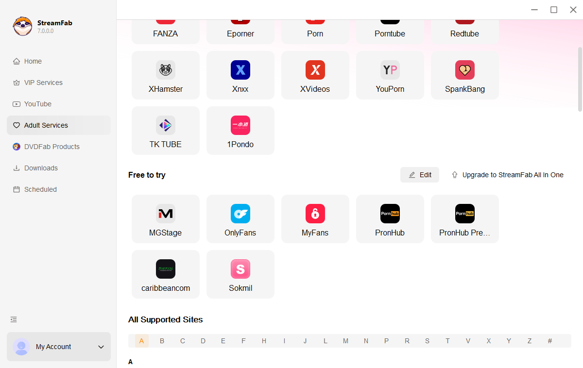 lancer OnlyFans downloader