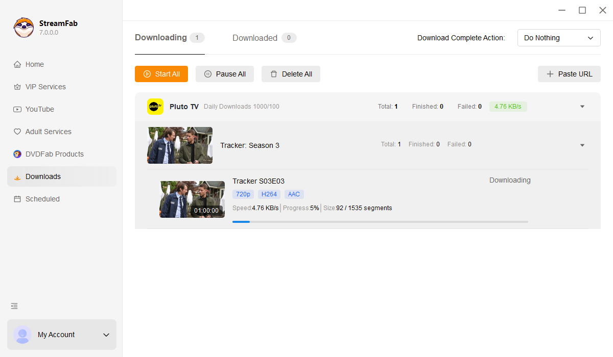 télécharger des vidéos pluto tv
