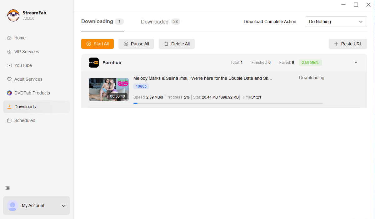 如何使用流媒體pornhub下載器