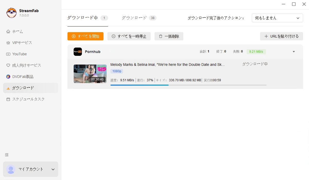 ポルノハブダウンローダーの使い方